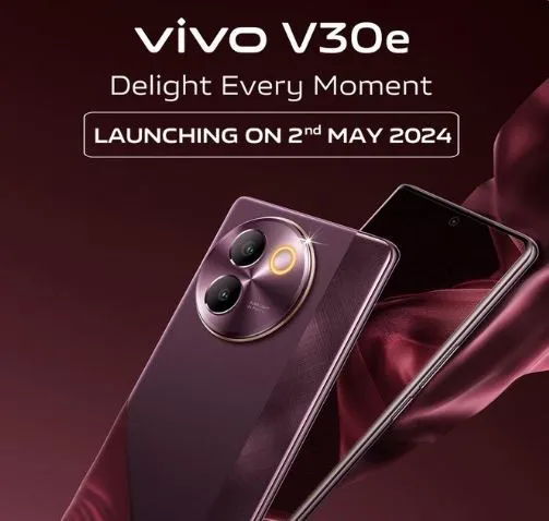 Vivo V30e स्‍मार्टफोन भारत में 2 मई को होगा लॉन्‍च, मिलेंगे ये तगड़े फीचर्स