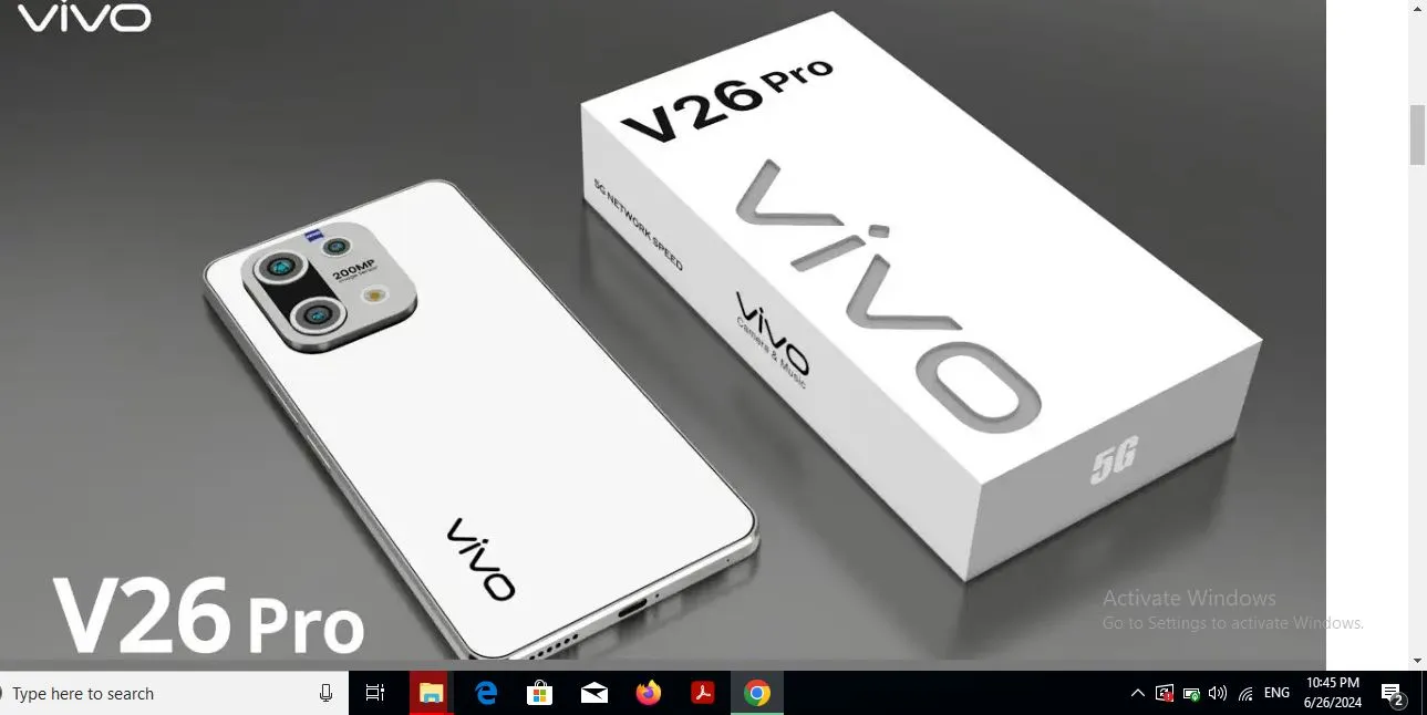 Vivo V26 Pro 5G: मार्केट में मचाया बवाल, फिर एक बार छाया Vivo का जादू 