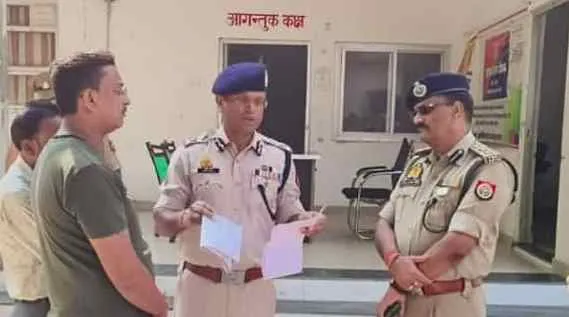 UP Kanpur News : पुलिस आयुक्त महोदय ने किया थाना चौबेपुर का औचक निरीक्षण