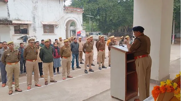 bada news  : पुलिस ने पूर्व प्रधानमंत्री के विचारों को किया स्मरण