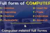 Computer Full Form : कंप्यूटर का फुल फॉर्म