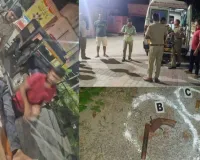 gonda local news : पुलिस और बदमाशों के बीच मुठभेड़, एक के पैर में लगी गोली, दूसरा फरार