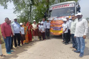 Bada News : छात्रों ने कृषि अनुसंधान केंद्र व तुलसी तीर्थ का किया भ्रमण