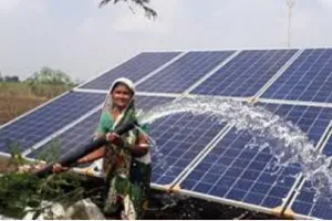 Solar Pump Yojana का शुभारंभ एवं प्रदर्शन किया गया