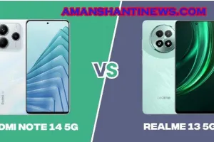 Redmi Note 14 5G vs Realme 13 5G: Price, Specifications, and Features Compared