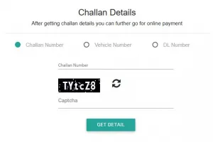 Online E-Challan Installment