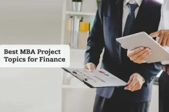mba finance project topics​