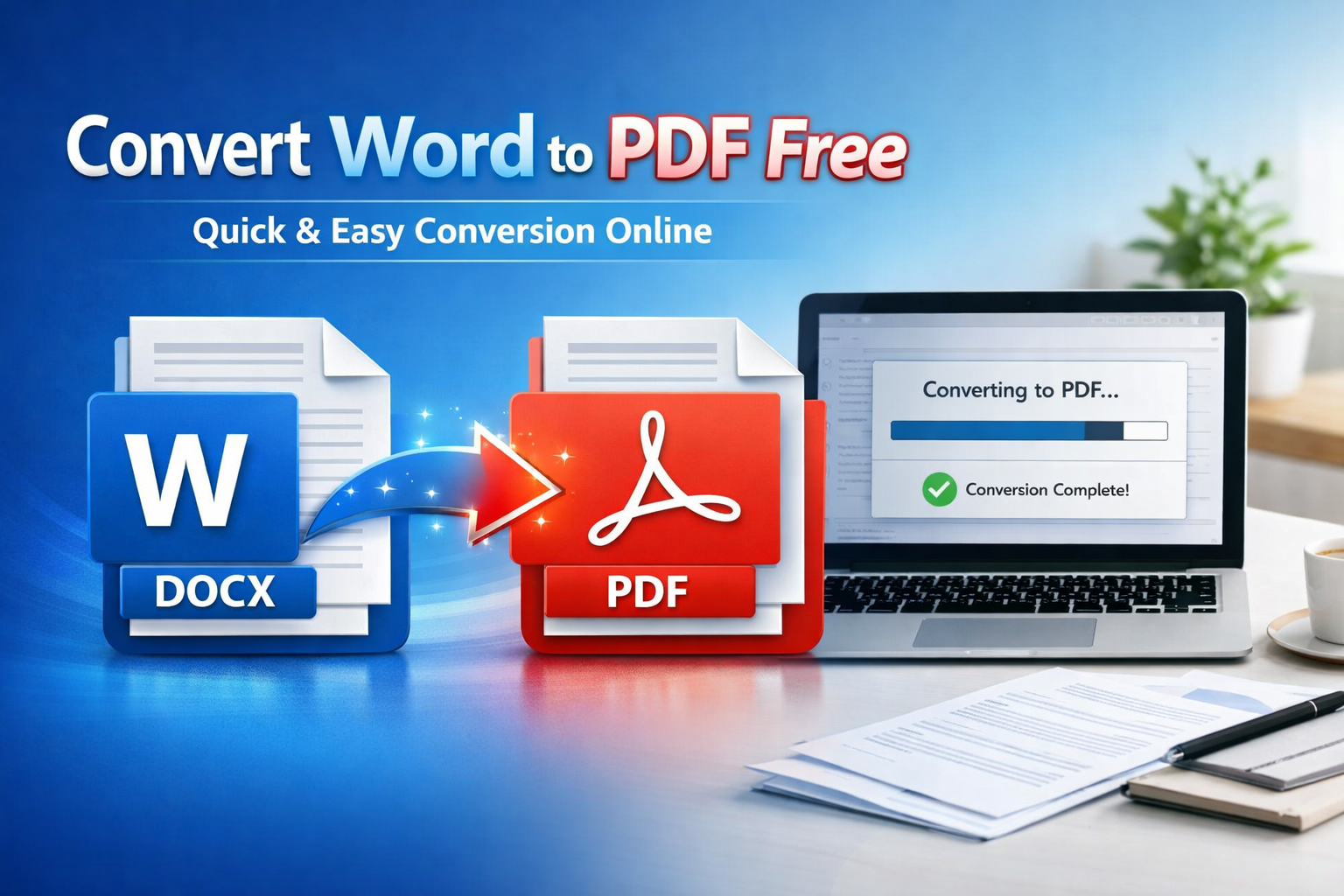 Convert Word to PDF Free