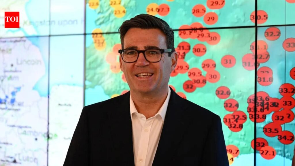 UK PM Andy Burnham announces £65m support package for farmers hit by drought