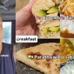 An American’s ‘What I Eat in America vs India’ food comparison is a love letter to Indian cuisine