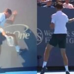 Chaos! Daniil Medvedev loses cool, breaks two advertising boards at Cincinnati Open – Watch | Tennis News