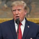 Granite, grass and a helipad: Trump shows off his White House construction projects