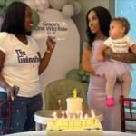 A Michigan woman gave birth in the back of an Uber; one year later, the driver returned for the baby’s ‘One Wild Ride’ birthday as her godmother