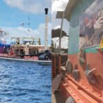 Florida sank a 324-foot former New York sludge tanker off Pompano Beach; the wreck became an underwater casino reef with card-dealing sharks, poker tables and marine life