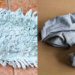 DIY: Turn an old sock into a handy mop cover for dust-free floors |