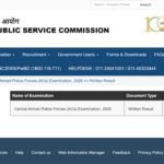 UPSC CAPF AC result 2026 out at upsc.gov.in: Check list of shortlisted candidates for PST, PET here