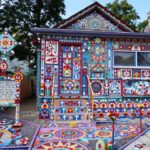 In 2005, carpenter Isaiah Robertson began covering his Niagara Falls home inside and out with brightly painted religious art; after his 2020 death, the house was preserved and is now open for guided tours