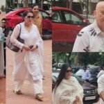 Kuku Kohli prayer meet: Aruna Irani arrives with family as Rajpal Yadav, Madhoo, Poonam Dhillon and others pay tribute | Hindi Movie News