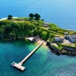 ‘Haunted’ Drake’s Island: Tiny UK island with Grade-II listed house, 6.4-acre site, mysterious underground tunnels and 43-bed hotel plan goes on sale for offers above £2 million