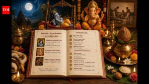 Monthly Panchanga for September 2026: Janmashtami, Ganesh Chaturthi, Pitru Paksha, Major Transits, Auspicious Muhuratas complete guide