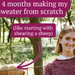 From sheep to sweater: This woman spent 4-months and Rs 70,000 in making a sweater from scratch – her experiment reveals the real cost of slow fashion