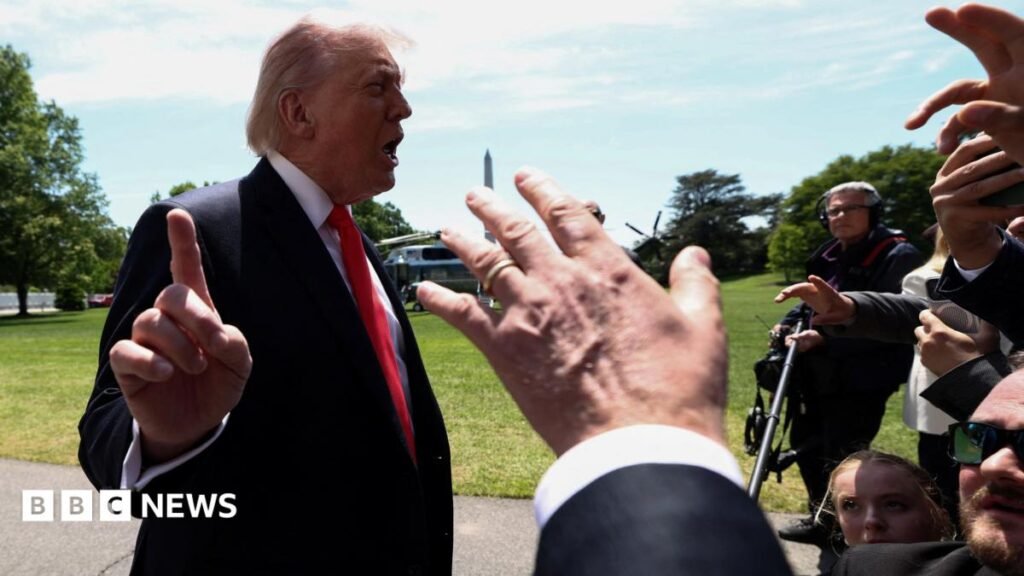 What triggers Donald Trump to shut down reporters?
