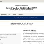 CTET 2026 September registration window closes today; CBSE yet to announce exam date: Direct link to apply here