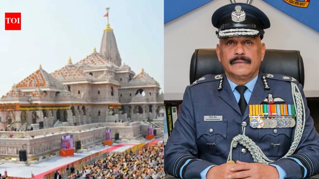 Air Marshal Jitendra Mishra: Operation Sindoor commander, war medal awardee and now Ram Temple’s first CEO | Lucknow News