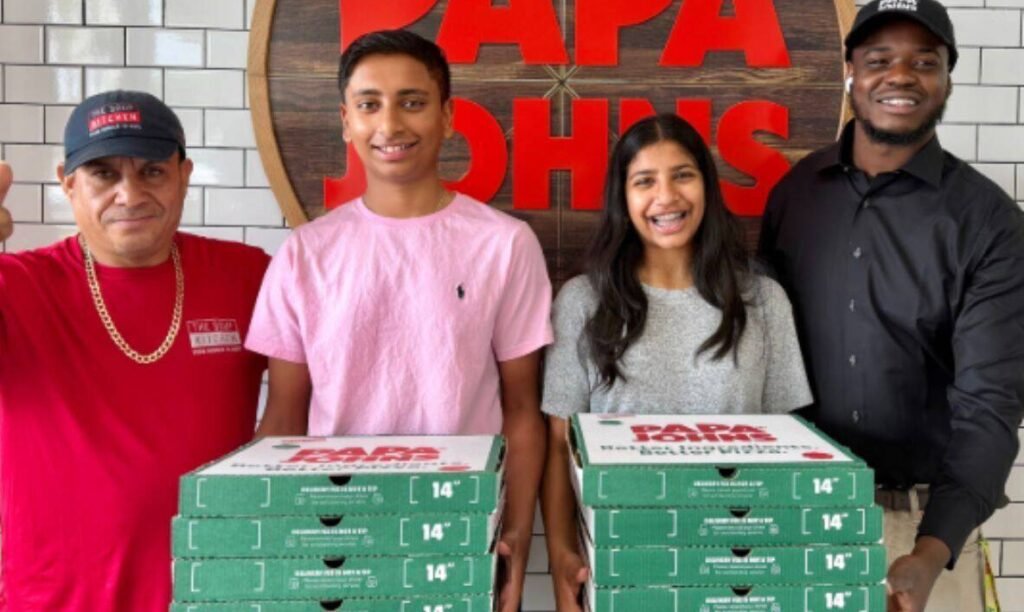 South Florida teens are using pizza and technology to fight hunger in America: Delivered 25,000 slices to families in need