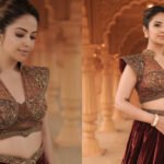 Avika Gor brings modern grandeur to festive couture in Sonali Jain ensemble |