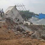 4 workers killed as crusher plant machinery collapses in Mirzapur | Lucknow News