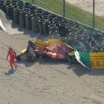 WATCH: Charles Leclerc’s Ferrari wrecked in brutal Monza crash, Scuderia home race turns chaotic | Racing News