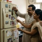 Psychology says parents who put their kids’ medals and drawings on the fridge may be saying more than “we’re proud”