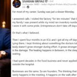 Meet the Bengaluru entrepreneur who worked through Sundays – until 4 months in ICU changed everything