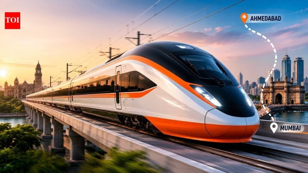 India’s first indigenous bullet train body frame is ready for squeeze test; full high-speed train to hit tracks for testing by May-June 2027, with first service targeted for 2027