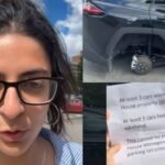 ‘Who says there is no theft in the US?’: Indian woman finds brother’s car missing all 4 wheels; thieves leave a note that says ‘This cannot be prevented unless…’