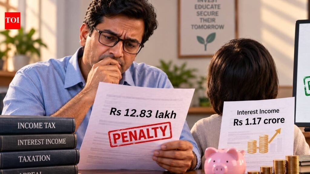 Minor child had Rs 1.17 crore interest income, father faced Rs 12.83 lakh penalty; ITAT Delhi cancels it, rules tax-rate dispute isn’t under-reporting