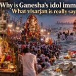 Why is Ganesha’s idol immersed? What visarjan is really saying