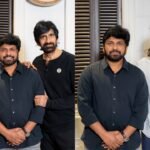 Irumudi: Chiranjeevi, Ram Charan meet Ravi Teja and ‘Irumudi’ team; congratulate them on the film’s success | Telugu Movie News