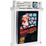 Super Mario Bros: In 1986, someone bought Super Mario Bros. as a Christmas gift and left it sealed in a desk drawer; 35 years later, the forgotten game sold for $660,000
