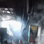 Massive fire at grocery store in Chowk, none hurt | Lucknow News