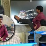 Simhachalam Naidu was born with disability in both hands; today, he is a government school teacher who writes with his legs: “To move forward in life, I had to accept that my feet were my hands”