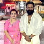Rishab Shetty: ‘Kantara’ star Rishab Shetty visits Padmanabhaswamy Temple with wife Pragathi on Ganesh Chaturthi, couple meets Kerala minister P C Vishnunath after darshan | Kannada Movie News