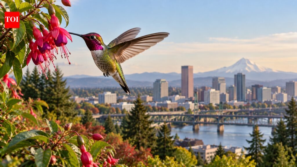 Anna’s hummingbirds were absent from Portland before 1968, but today they are among the city’s most common birds after expanding north | World News