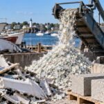 Rhode Island pilot recycled 80 short tons of fibreglass from old boats using a $105,000 NOAA grant, turning shredded hulls into cement material | World News