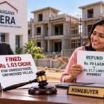Woman paid Rs 79 lakh for a Rs 2.14 crore villa, but construction remained unfinished; Telangana RERA orders full refund with 10.7% interest and fines builder Rs 1.03 crore