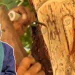 Meet Ishtiaq Ali: 85-year-old artist from Lucknow who carves Hindu gods on living trees without harming them; “When I sleep, I see Devi-Devtas…”