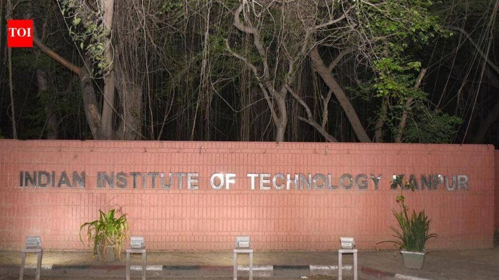 IIT-K to impart AI training to teachers | Lucknow News