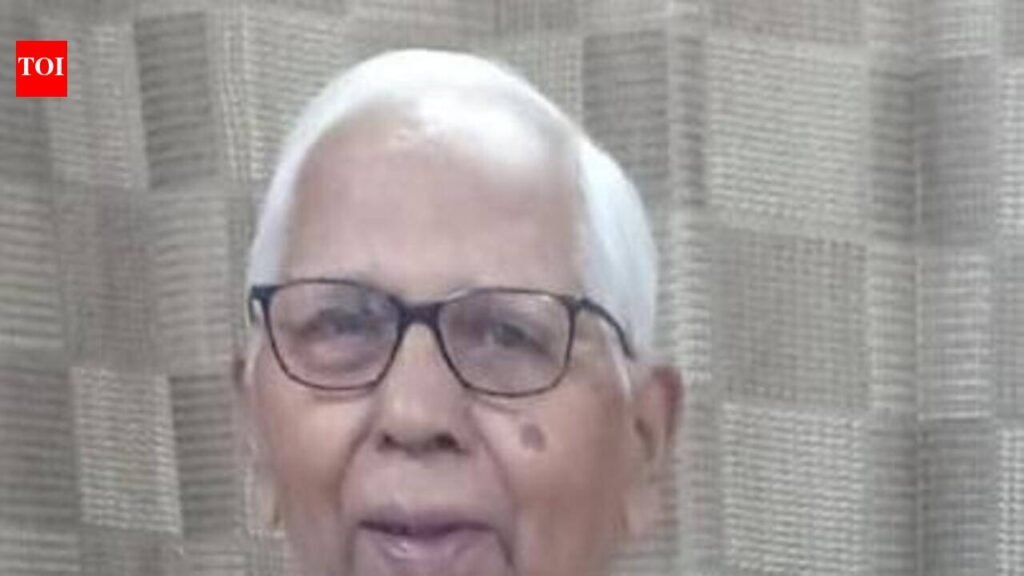 Prof DP Singh, who regularised LU academic session after 25 yrs, dies | Lucknow News