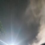 UPSRTC bus gutted after collision, no casualties | Lucknow News